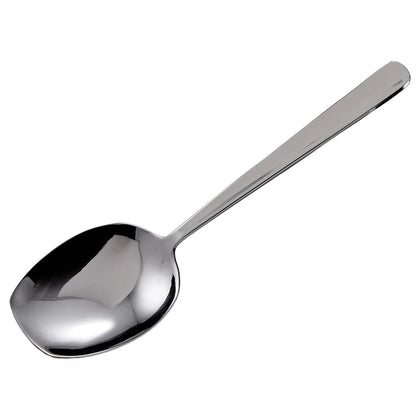 SRS-2 and SRS-8, Stainless Steel Round Edge and Flat Edge Serving Spoons