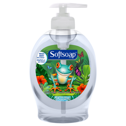 Softsoap Rain Forest Liquid Hand Soap offers an invigorating handwashing experience with its refreshing scent inspired by lush tropical rainforests. This gentle formula effectively washes away bacteria while helping to retain your skin's natural moisture, leaving your hands feeling soft and clean.
