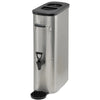 SSBD-3 and SSBD-5, 3 gal and 5 gal Stainless Steel Slim Iced Tea Dispenser