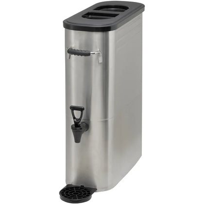 SSBD-3 and SSBD-5, 3 gal and 5 gal Stainless Steel Slim Iced Tea Dispenser