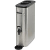 SSBD-3 and SSBD-5, 3 gal and 5 gal Stainless Steel Slim Iced Tea Dispenser