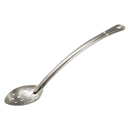 SSCH-13L-15S, 18/0 SS 2mm Heavy Duty Basting Spoons, Curved Hdl