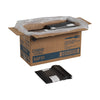 Dixie SmartStock Series-O Medium-Weight Polypropylene Black Plastic Forks