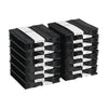 Dixie SmartStock Series-O Medium-Weight Polypropylene Black Plastic Forks