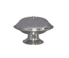 Pack of 12 Stainless Steel Comports, 7-1/2 inches, perfect for serving desserts, fruits, and appetizers with elegance.



