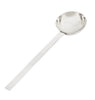 Pack of 12 2oz Stainless Steel Rice Scoops, great for portioning rice with ease and accuracy.