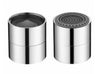 Stainless steel aerator for T&S Chinese faucet, designed for efficient water flow and durability in commercial kitchen settings.