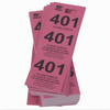 Pink Coat Room Check Tickets, Stanton Trading, cardboard triplicate tickets, durable and easy to write on, 1 box; ideal for efficient and organized coat check operations in restaurants, hotels, and event venues.