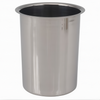 2 Quart Bain Marie, Stanton Trading, stainless steel, rust-resistant, smooth mirror finish; ideal for food storage, heating, and serving in commercial kitchens and buffets.