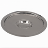 Lid for 6 Quart Bain Marie, Stanton Trading, stainless steel, durable and corrosion-resistant, snug-fitting design; ideal for retaining heat and protecting contents in commercial food service settings.