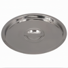 Lid for 12 Quart Bain Marie, Stanton Trading, stainless steel, durable and corrosion-resistant, snug-fitting design; ideal for retaining heat and protecting contents in commercial food service settings.