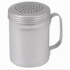 Dredge/Shaker, Stanton Trading, made from lightweight and durable aluminum for long-lasting use, corrosion-resistant with a smooth finish for easy cleaning. Ideal for shaking flour, sugar, spices, or grated cheese in commercial kitchens and bakeries.