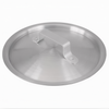 2-3/4 quart, round Sauce Pan Cover, Stanton Trading, designed to fit ASPN1.5, made of durable aluminum with an easy-grip handle. Features a snug fit for efficient heat retention and even cooking. Ideal for covering and simmering sauces, soups, or small portions in both commercial and home kitchens.