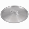 7 quart, round Sauce Pan Cover, Stanton Trading, designed to fit ASPN1.5, made of durable aluminum with an easy-grip handle. Features a snug fit for efficient heat retention and even cooking. Ideal for covering and simmering sauces, soups, or small portions in both commercial and home kitchens.