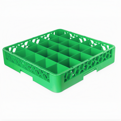 Full Size Glass/Stemware Rack, 25 Compartments, Stanton Trading, 3.5