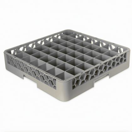 Full Size Glass/Stemware Rack, 49 Compartments, Stanton Trading, 2.625