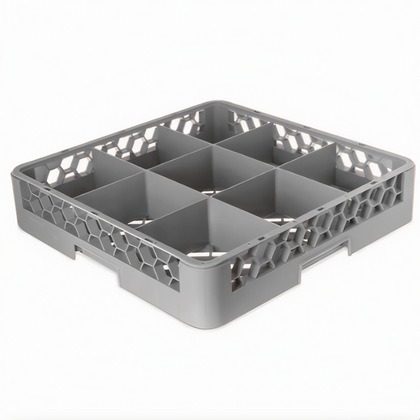 Full Size Glass/Stemware Rack, 9-Compartments, Stanton Trading, 9