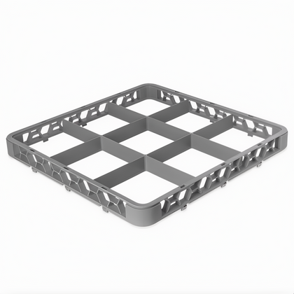 Full Size Dishwasher Rack Extender, 9 Compartments, 19-5/8