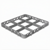 Full Size Dishwasher Rack Extender, 9 Compartments, 19-5/8
