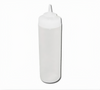 6 per pack, 24 oz. Wide Mouth Squeeze Bottle, Stanton Trading, clear plastic design for easy visibility and controlled dispensing. Ideal for sauces, dressings, condiments, and food service in kitchens, restaurants, and cafes.