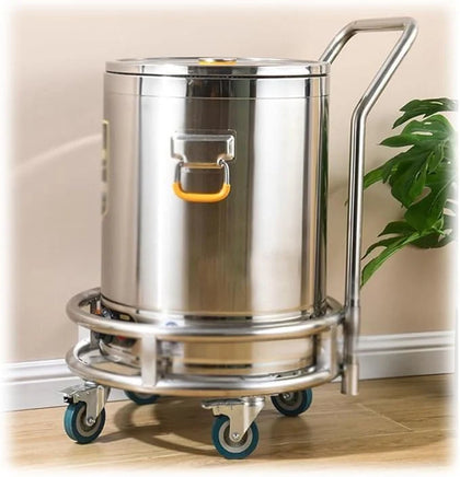 20-inch stock pot riser designed to elevate pots for improved heat distribution and cooking efficiency in commercial kitchens.