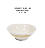 Sands of Goa dinnerware collection salad bowl, featuring coastal-inspired design for a stylish and elegant dining experience