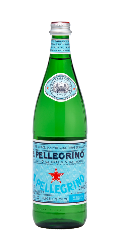 San Pellegrino Sparkling Mineral Water 750ml Bottle Case of 15