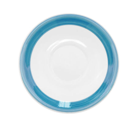 Saucer Blue For Cup Tall Blue 6