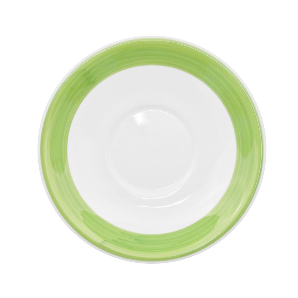 Saucer Green For Cup Tall Green 6