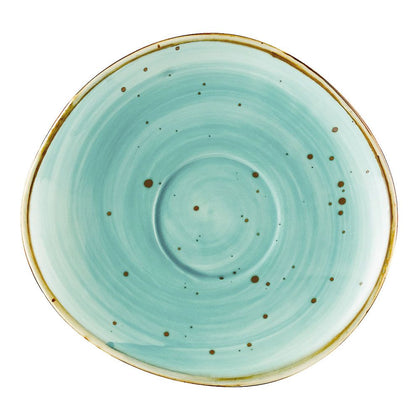Saucer Turquoise For Cup Turquoise 6 1/4