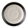 Saucer for cup A.D. black 4 1/2