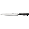 Schnell 8-inch carving knife with full-tang construction, razor-sharp blade, ergonomic handle, ideal for meat slicing and plating, professional kitchen tool, packed 36 each per case for chefs