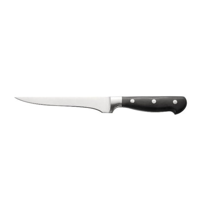 Schnell boning knife with sharp 6-3/8-inch blade, ergonomic non-slip handle, durable, rust-resistant, and easy to clean, ideal for professional trimming and deboning. (Packed By: 36 Each Per Case).