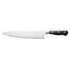 Schnell 10-inch chef knife with short bolster, stainless blade, ergonomic handle, rust-resistant, durable, and easy to clean. Ideal for professional slicing and chopping. (Packed By: 36 Each Per Case).