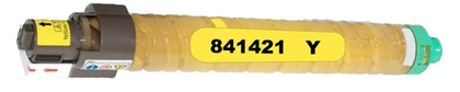 Toner Cartridge C00/C01-841421 Yellow Compatible for Ricoh Printer, 18000 pages