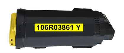 Toner Cartridge 106R03861 Yellow Compatible for Xerox VersaLink C500 C505, 5200 pages