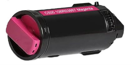 Toner Cartridge 106R03867 Magenta Compatible for Xerox VersaLink C500 C505, 900 pages
