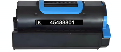 Toner Cartridge 45488801 Black Compatible for Oki Data B721dn B731dn, 18,000 pages
