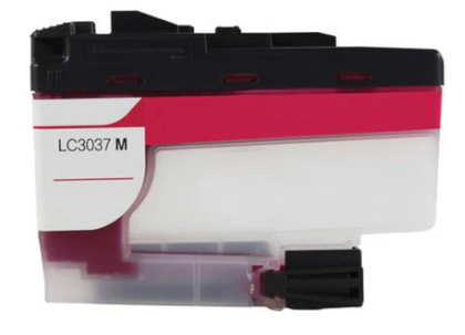 LC3037 magenta high yield ink cartridge compatible with Brother printers, 1500-page yield