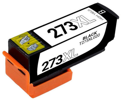 T273XL020 Black Ink Cartridge compatible with Epson Expression Premium XP-610, high yield 500 pages.
