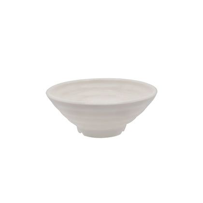 Seashell Bowl Round White 40oz 8