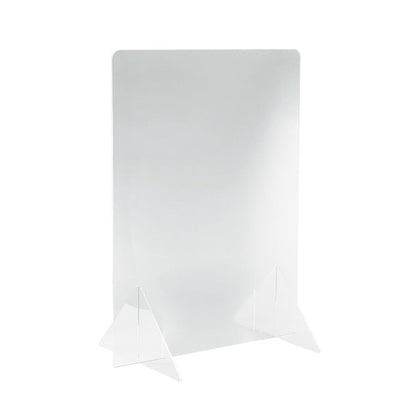 Self-Standing Shield Acrylic Without Window 24