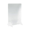 Self-Standing Shield Acrylic Without Window 24