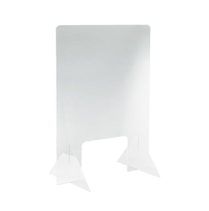 Self-Standing Shield Acrylic with Window 24