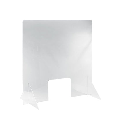 Self-Standing Shield Acrylic with Window 36
