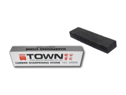 A 12-inch sharpening stone, ideal for restoring and honing the edge of knives and tools with precision and durability.



