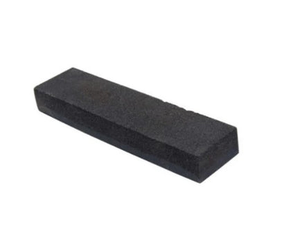 An 8-inch sharpening stone, designed for restoring and honing the edge of knives and tools with precision and ease.



