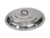 Sheng Jian Bao cast iron pan cover, round design, perfect for covering and cooking dumplings or other dishes in a cast iron pan.