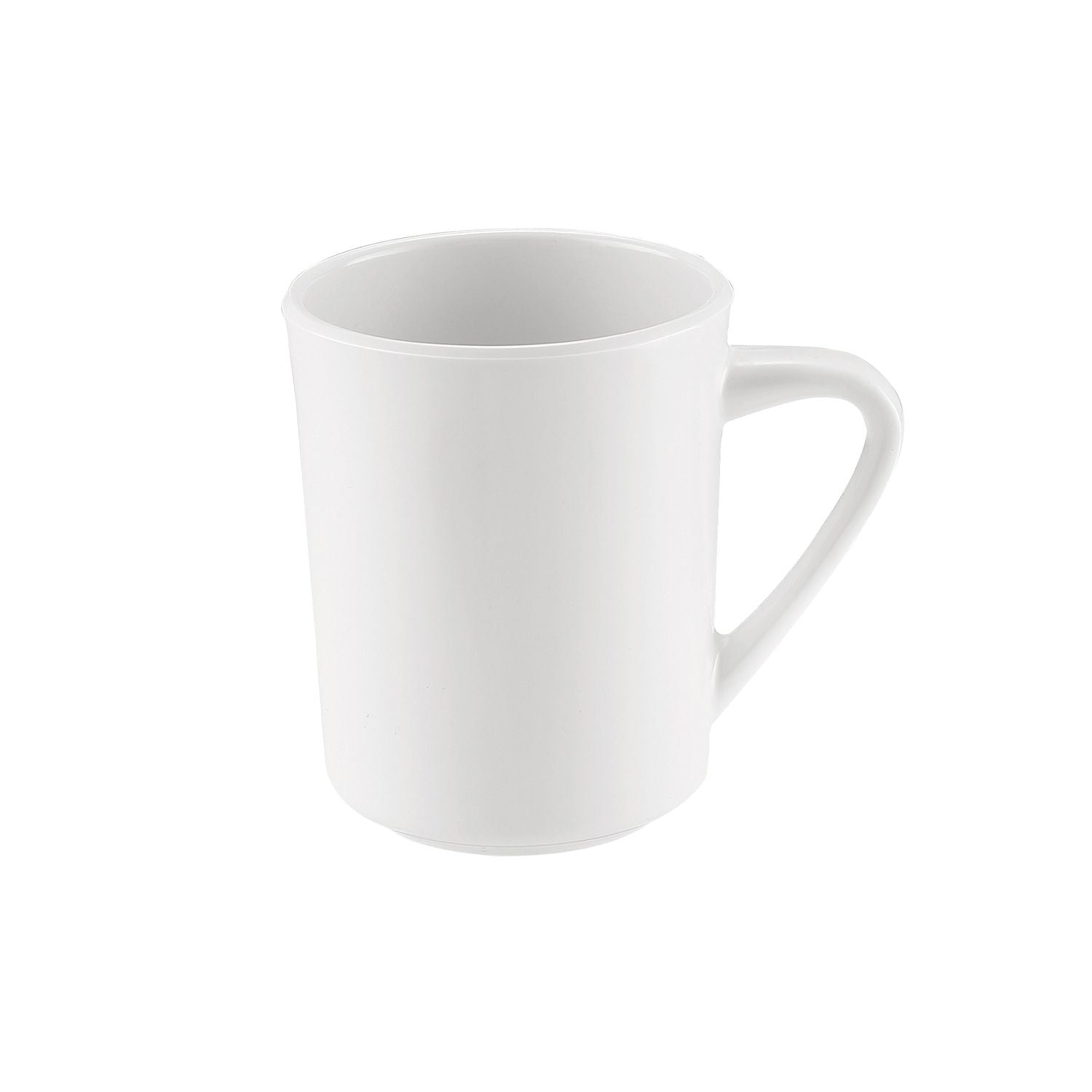 Sierra white mug, 8oz capacity, 3