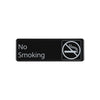 English compliance sign reading 